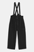 Y-3 Washed Twill Suspender Pants - Black