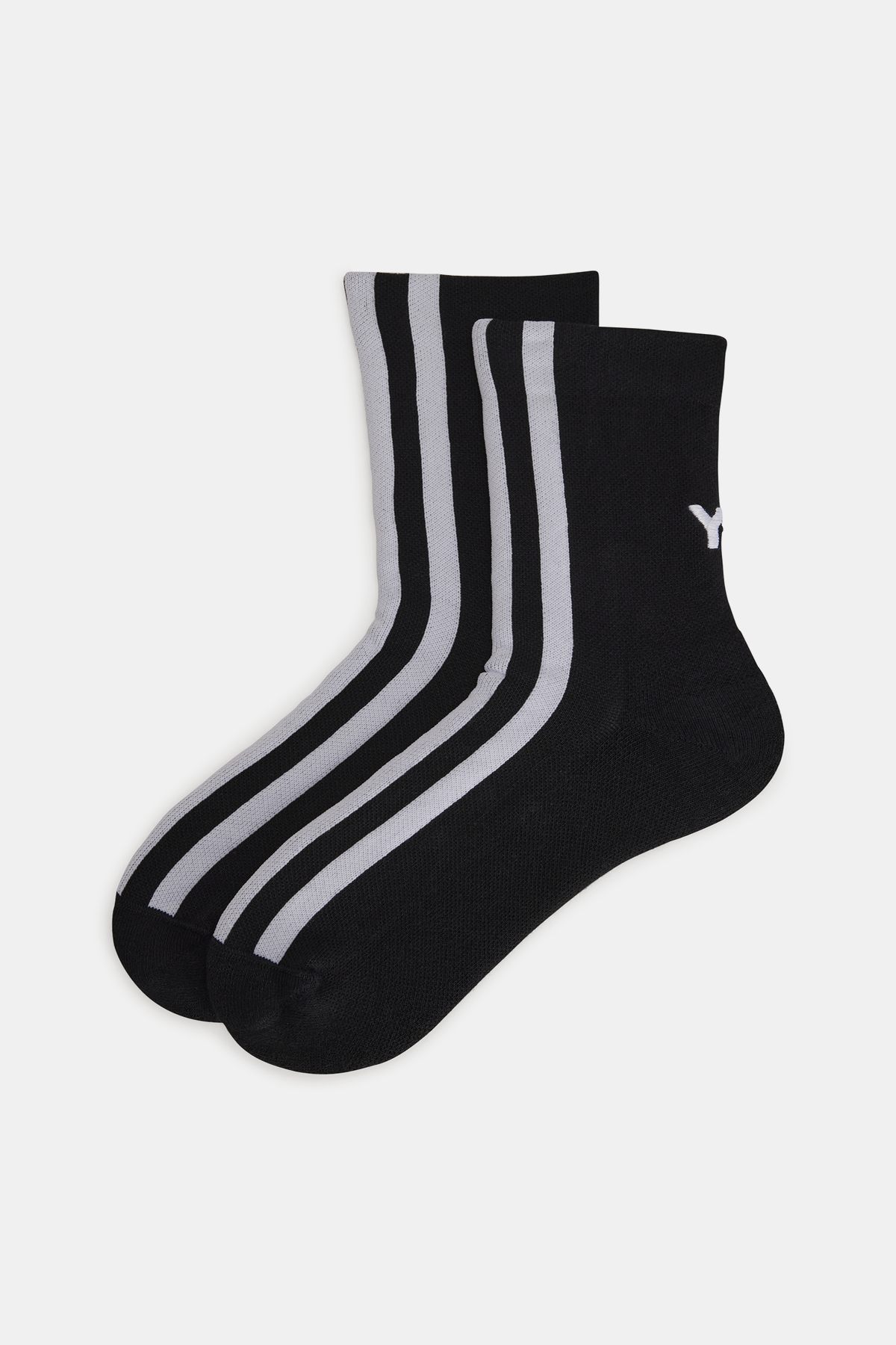 Y-3 Stripes Socks - Black