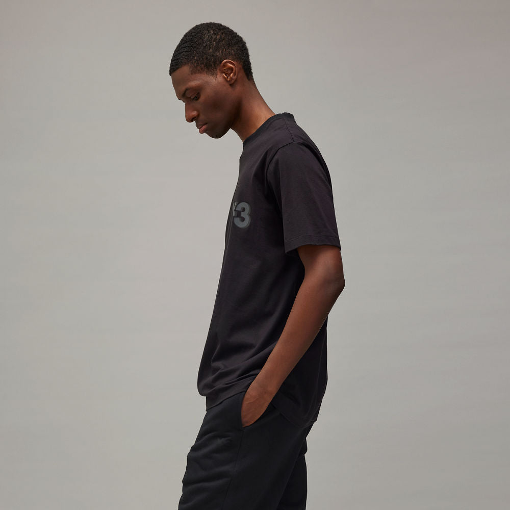 Y-3 Logo S/S Tee - Black