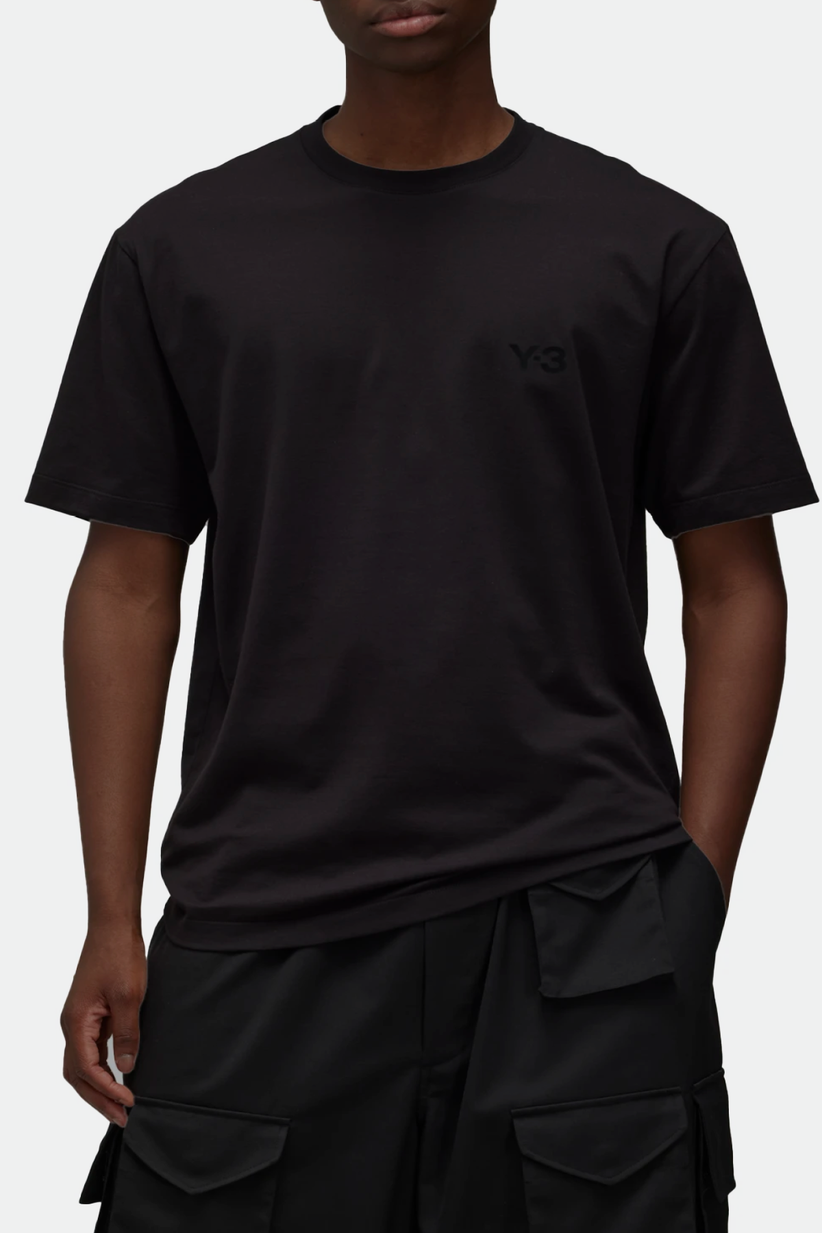 Y-3 REG S/S Tee - Black