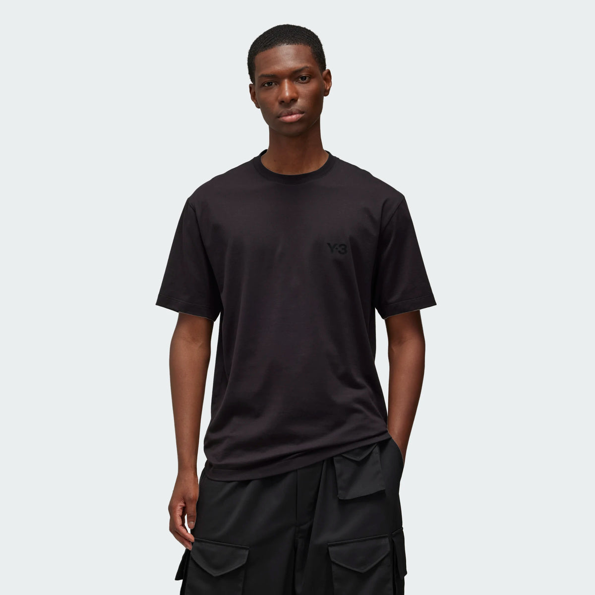 Y-3 REG S/S Tee - Black