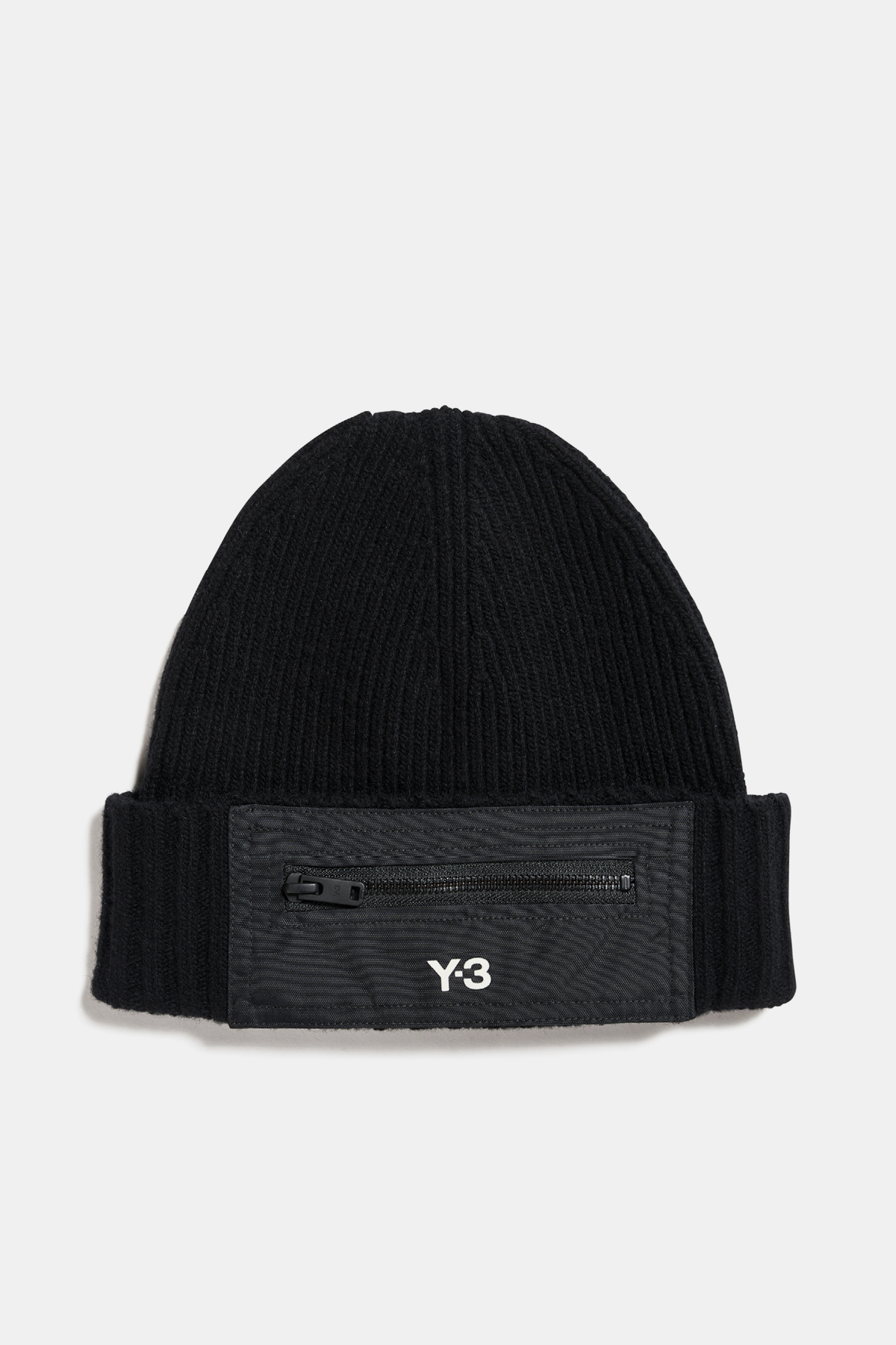 Y-3 Patch Beanie - Black