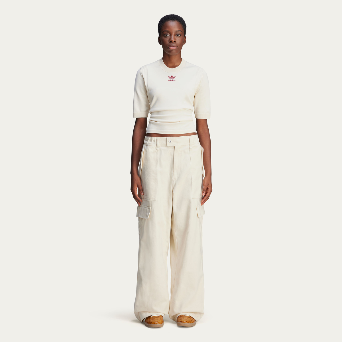 adidas x Wales Bonner Cargo Pants - Wonder White