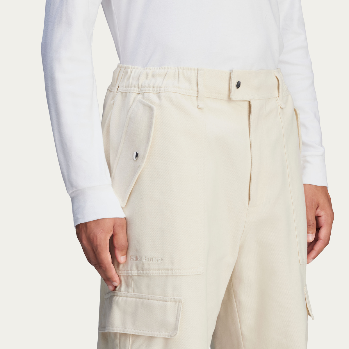 adidas x Wales Bonner Cargo Pants - Wonder White