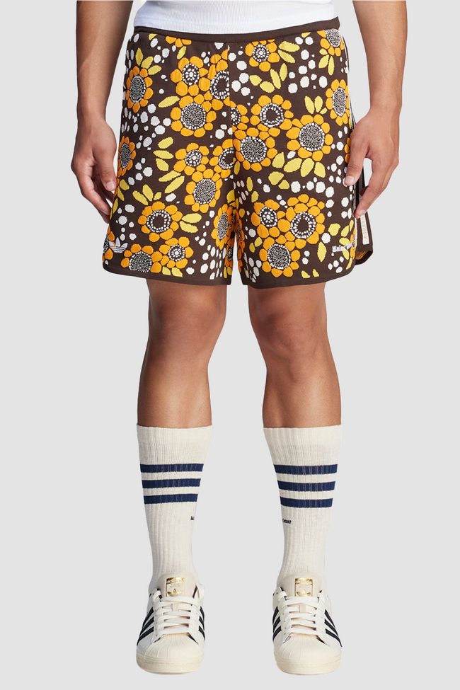 adidas x Wales Bonner Knit Floral Shorts - Multicolor