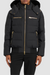 Moose Knuckles Mens Down Bomber Cloud - Black/Black