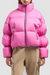 Moose Knuckles Womens Down Puffer Jacket Agate - Hibiscus