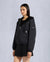 Moose Knuckles Womens Eco Jacket Eaton Bunny - Black/Black