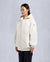 Moose Knuckles Womens Hoodie Holland Sherpa - Ivory