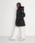 Moose Knuckles Womens Down *Parka Watershed 3 Shearling - Black/Black