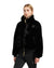 Moose Knuckles Womens Eco Bomber Debbie Satin - Black