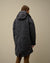 C.P. Company Mens Down *Parka Micro Kei Expolorer Long - Black