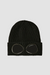 C.P. Company 122A Google Wool Beanie - Black