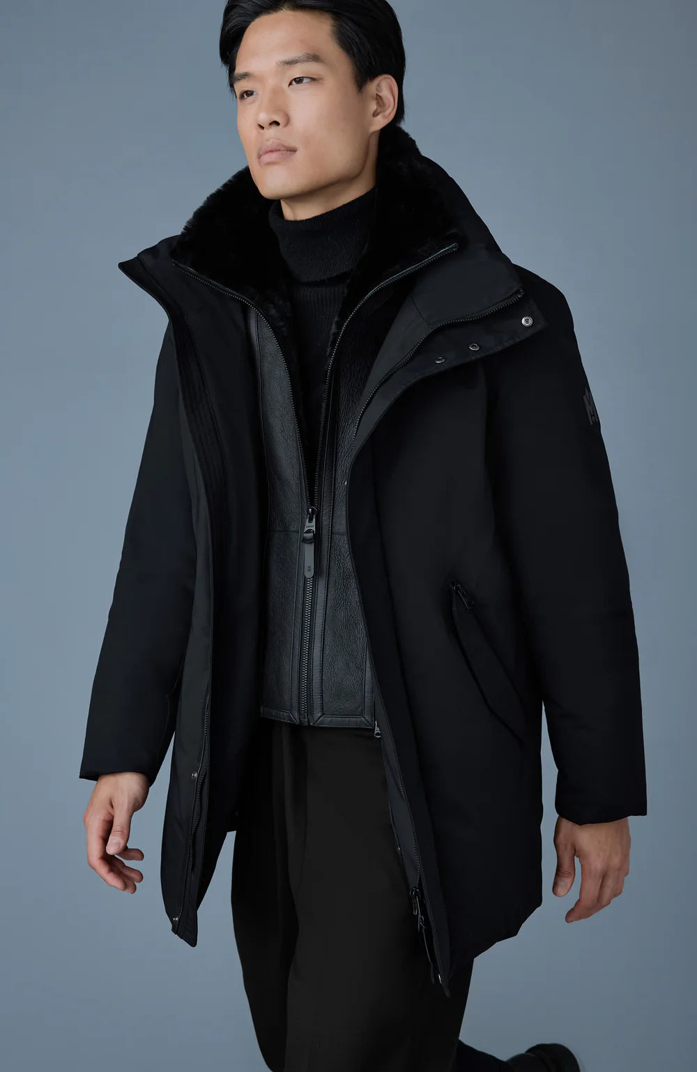 Mackage Mens Down *Parka Sullivan - Black