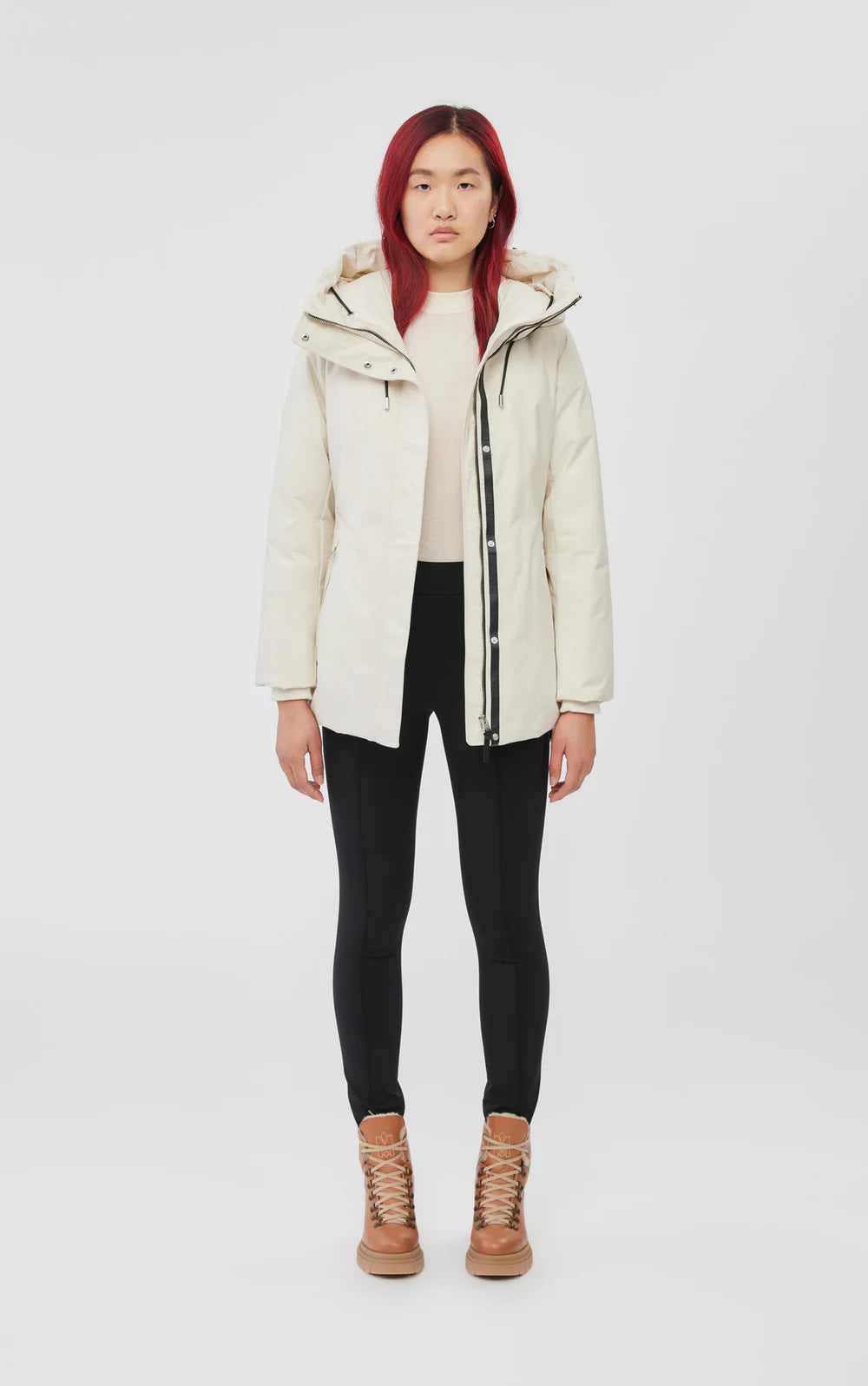 Mackage Womens Down *Parka Jeni-F - Cream