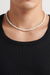 Emanuele Bicocchi Baroque Pearl Necklace - Silver
