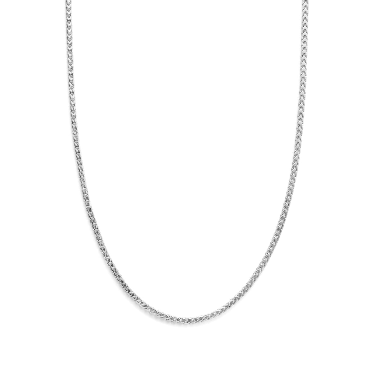 Emanuele Bicocchi Square Chain Necklace - Silver