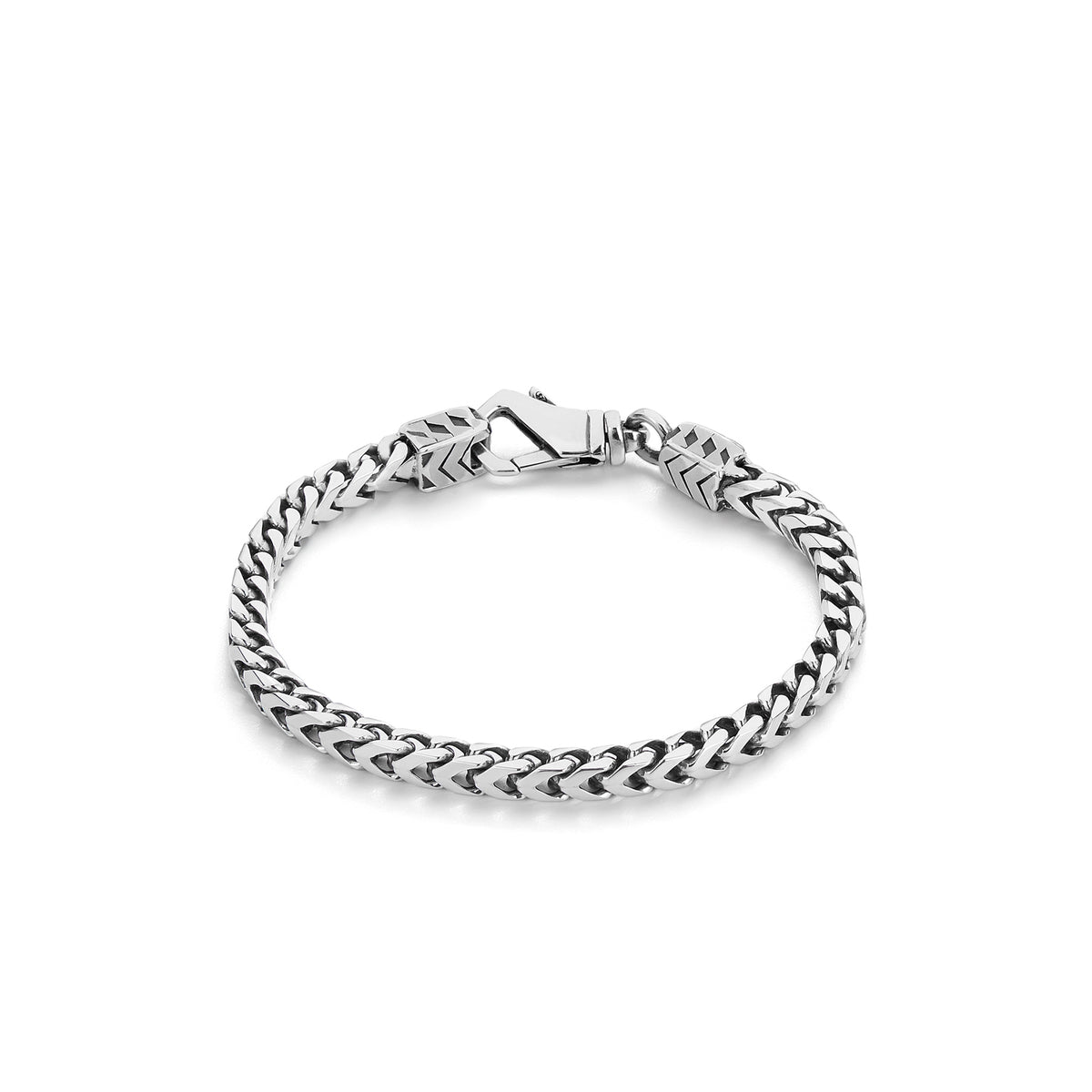 Emanuele Bicocchi Square Chain Bracelet - Silver
