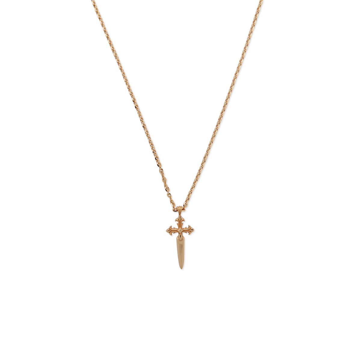 Emanuele Bicocchi Dagger Cross Necklace - Gold