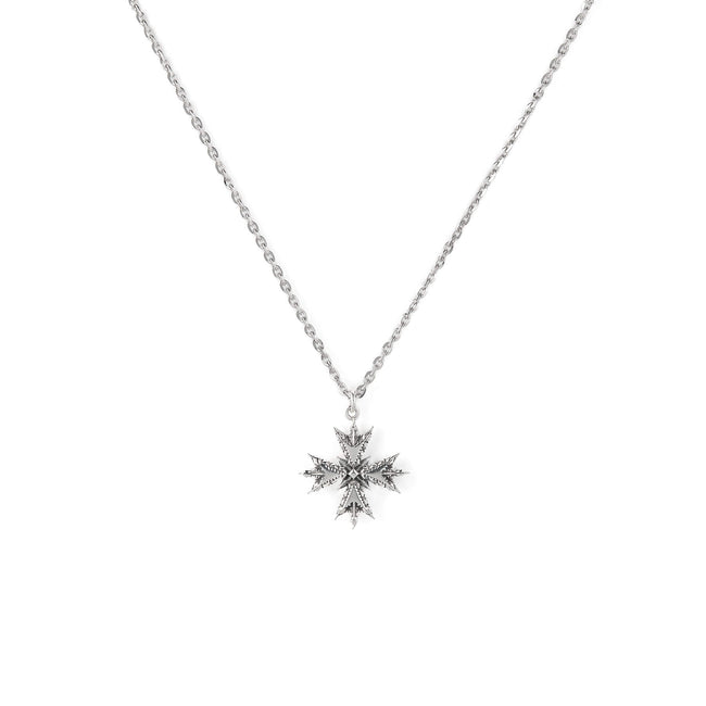 Emanuele Bicocchi Small Crest Necklace - Silver