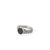 Emanuele Bicocchi Arabesque Black Stone Ring - Silver