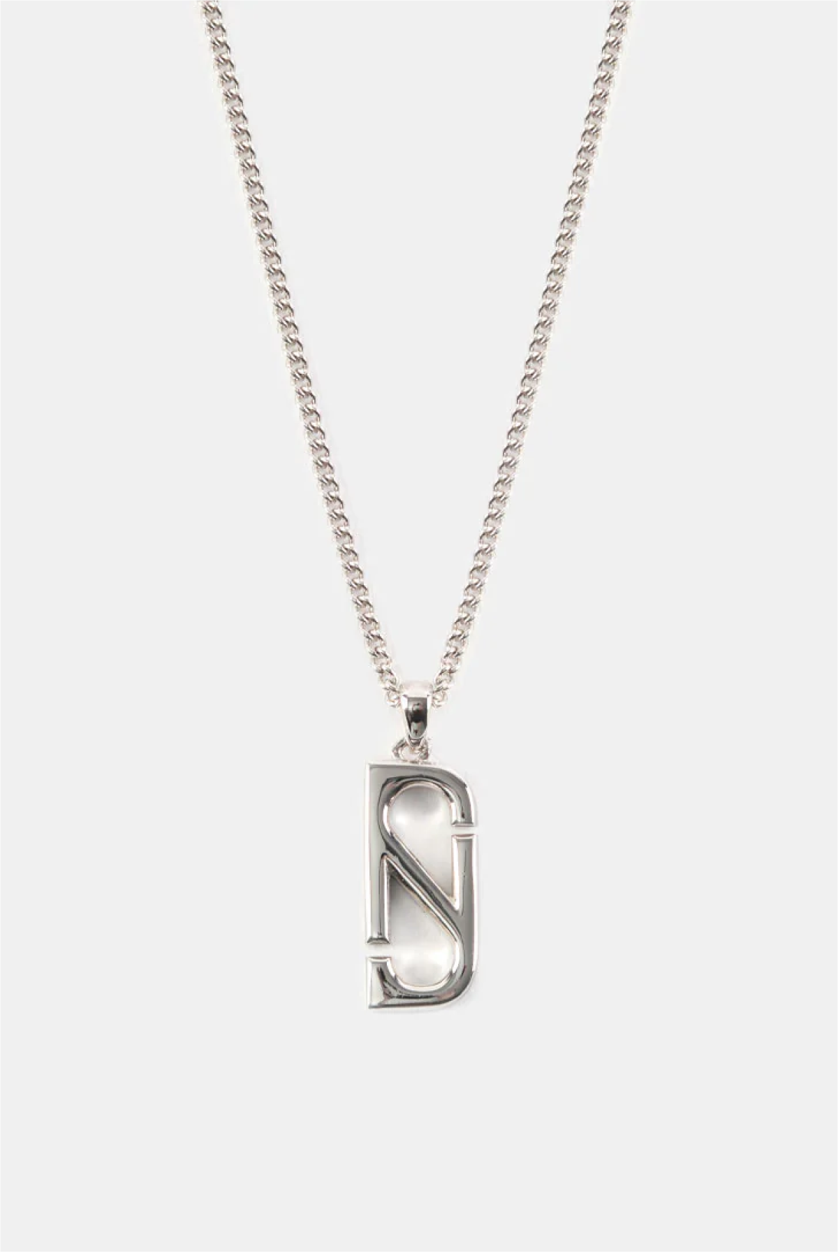 Serge DeNimes Trademark Chain Link Necklace - Silver