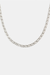 Serge DeNimes Trademark Chain Link Necklace - Silver