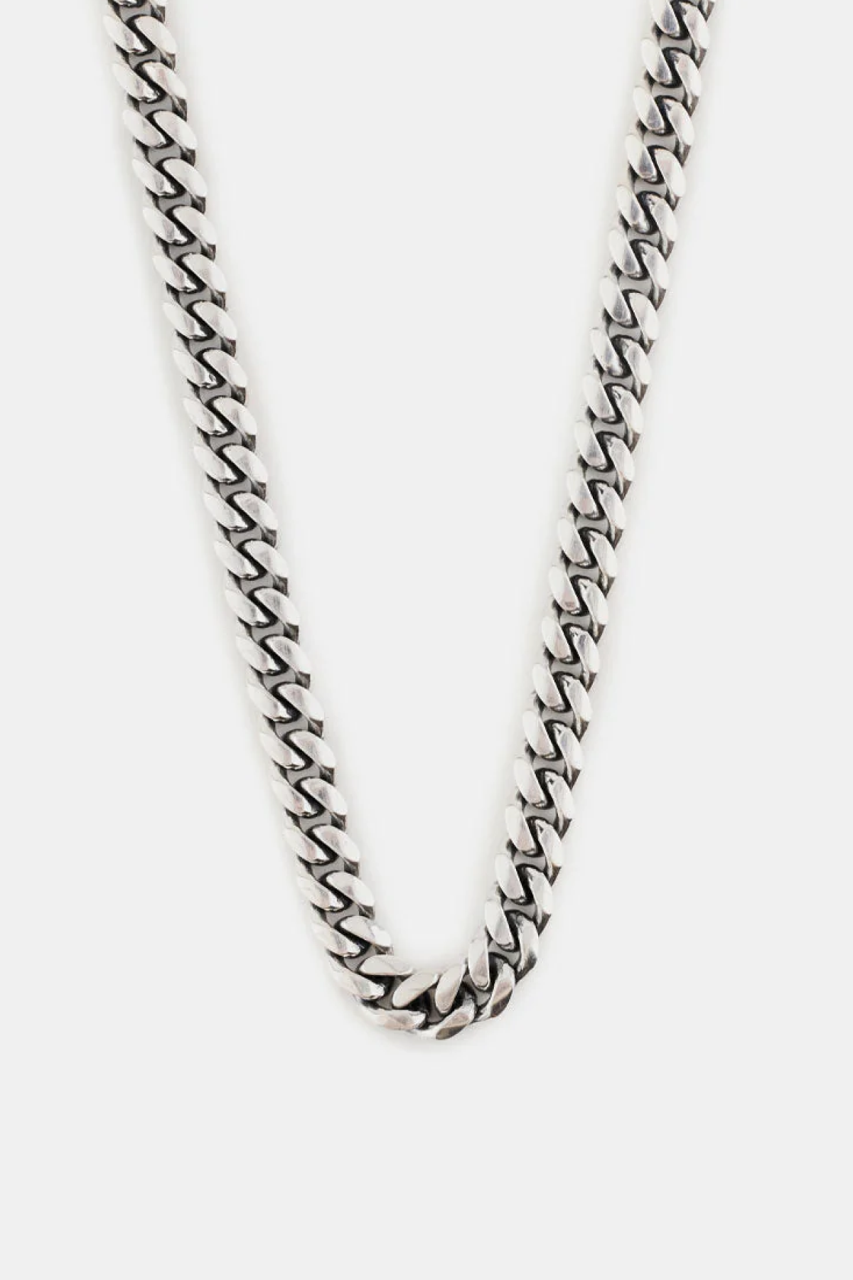 Serge DeNimes Curb Chain Necklace - Silver