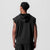 ASRV Reversible 2-in-1 Cutoff Hoodie - Black