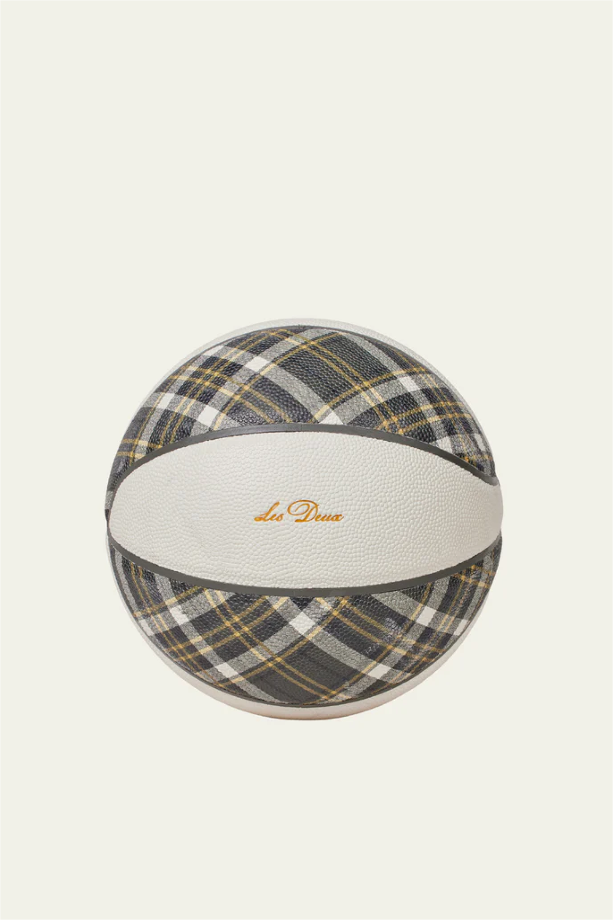 Les Deux Check Basketball - Ivory Green