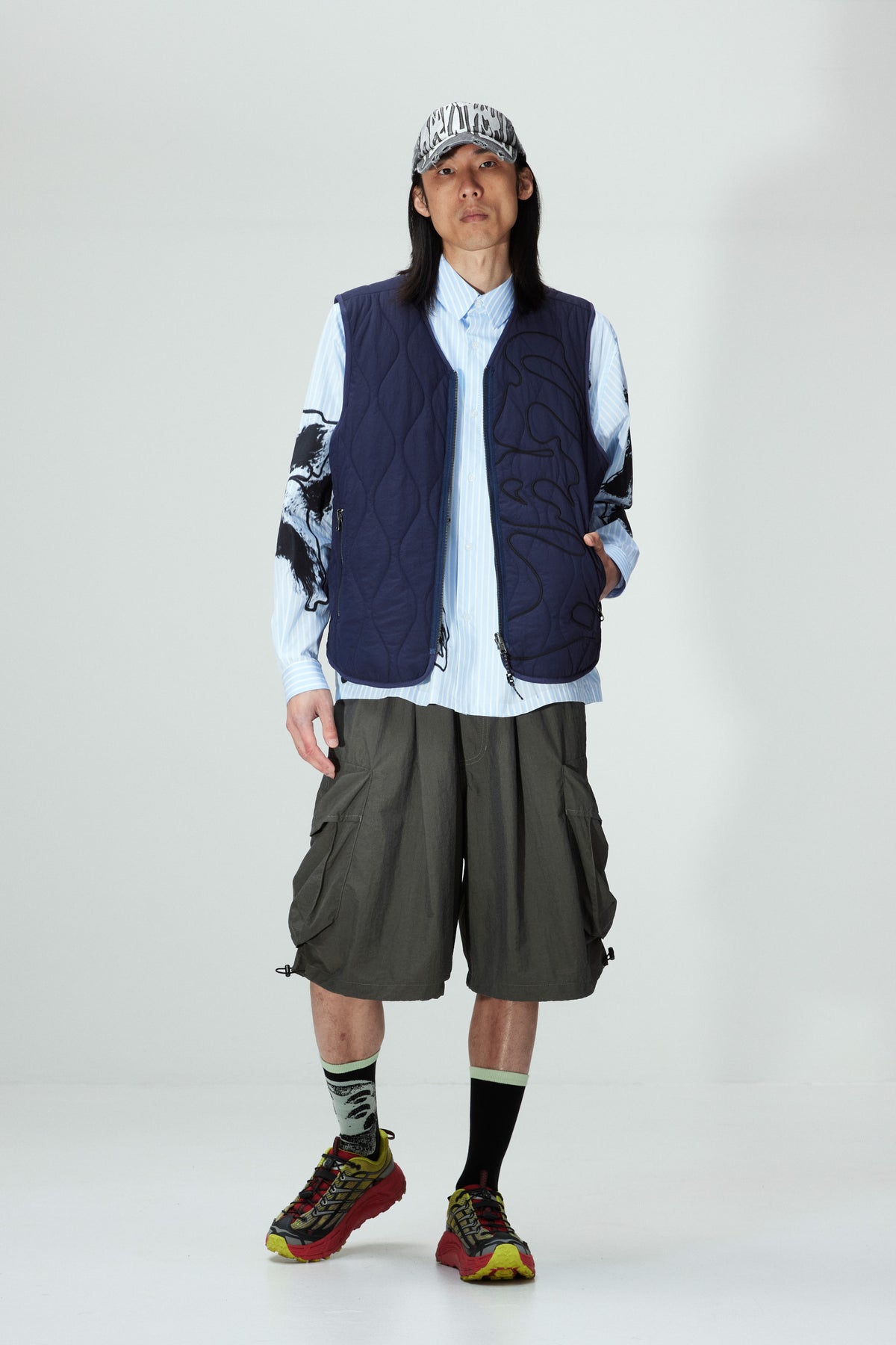 P.A.M Penchant Reversible Vest - Navy