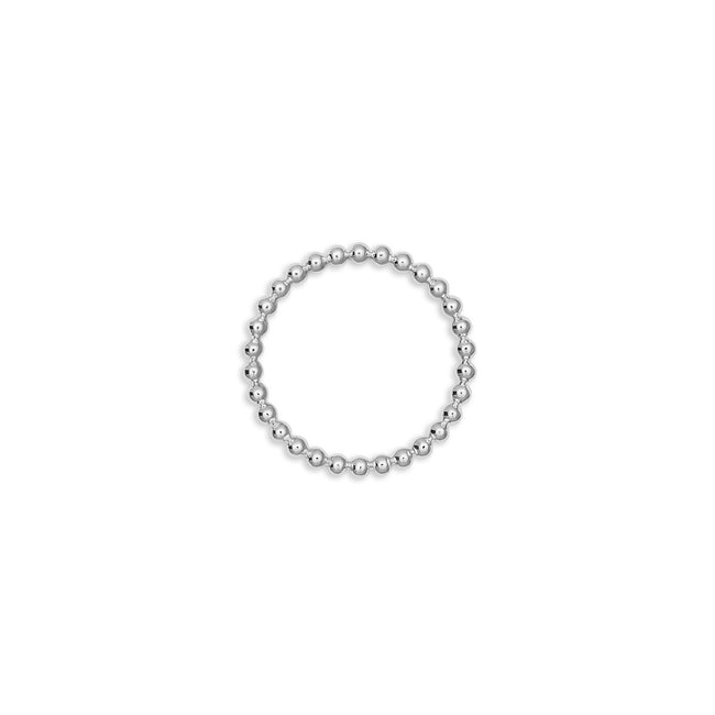 M.Cohen by MAOR Capsule 5mm Ring - Silver
