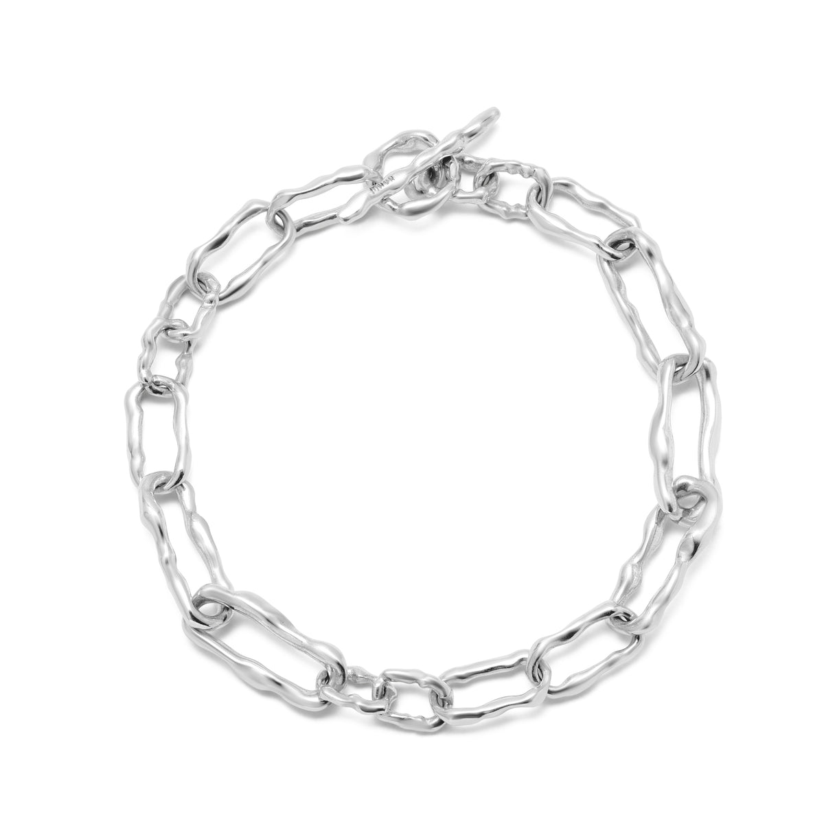 M.Cohen by MAOR Dryp Extra Large Bracelet - Silver