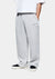 MKI Miyuki Zoku Chunky Rib Knit Wide Leg Joggers - Grey