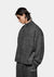 MKI Miyuki Zoku Mohair Blend Track Sweater - Black