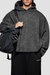 MKI Miyuki Zoku Mohair Blend Hoodie - Black