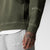 ASRV Tech Essential Distressed Crewneck - Olive