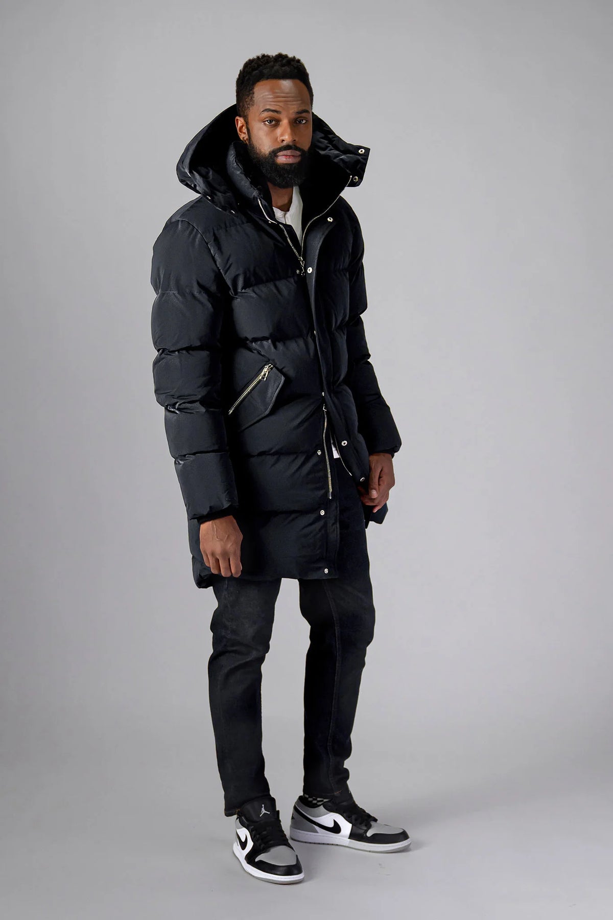 Woodpecker Mens Eco *Parka Penguin - Black Diamond