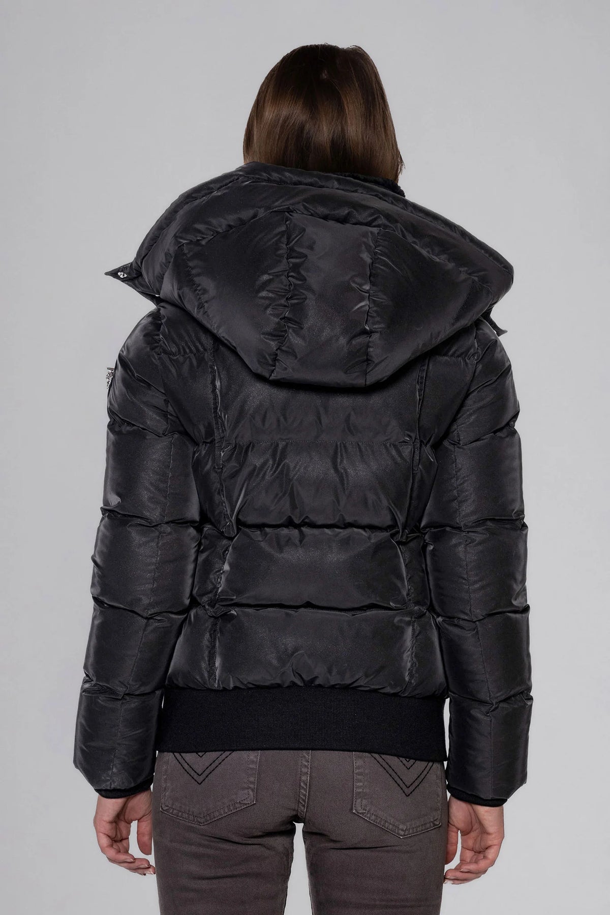 Woodpecker Womens Eco Bomber Woody - Black Diamond