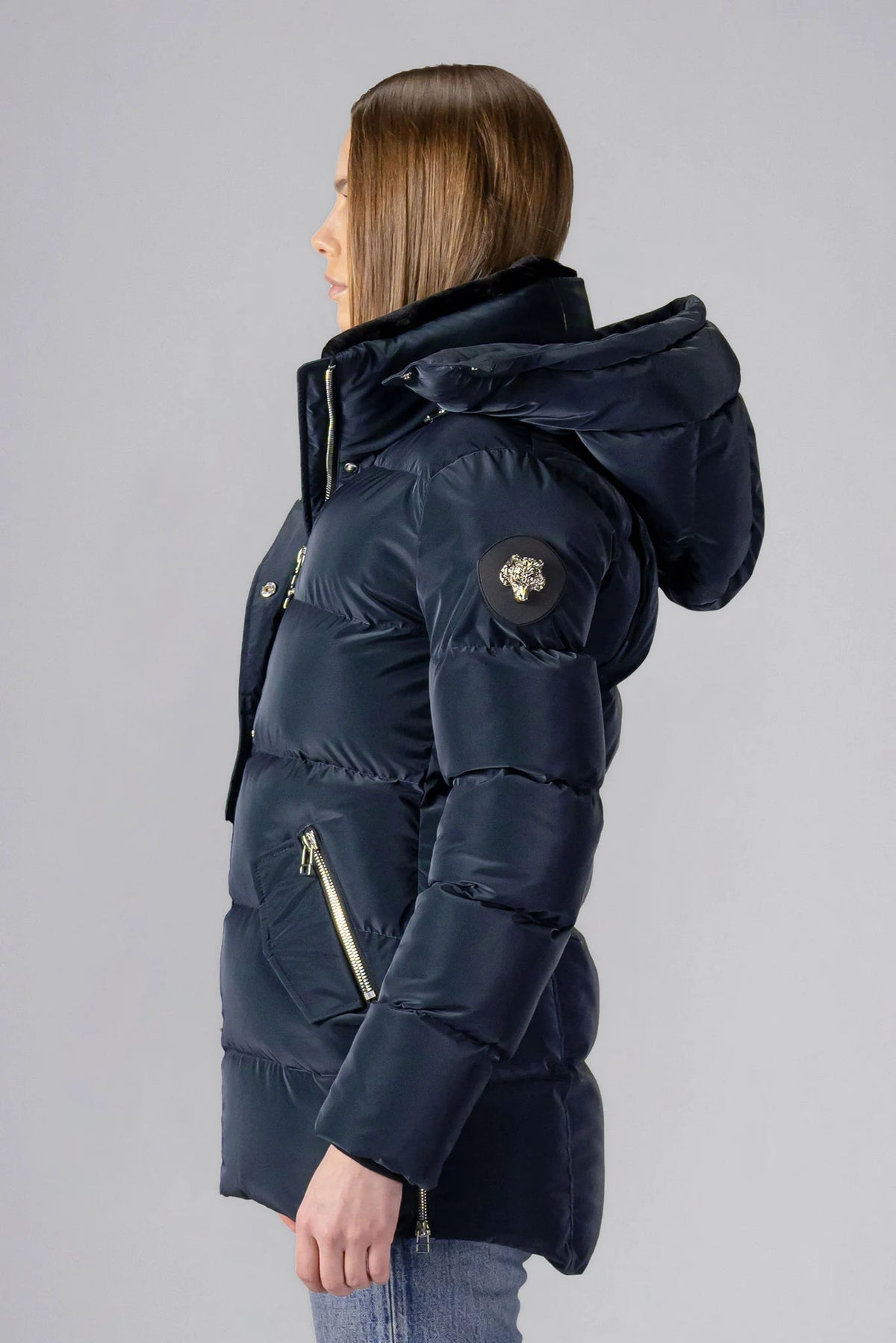 Woodpecker Womens Eco *Parka Bumnester - Blue Diamond