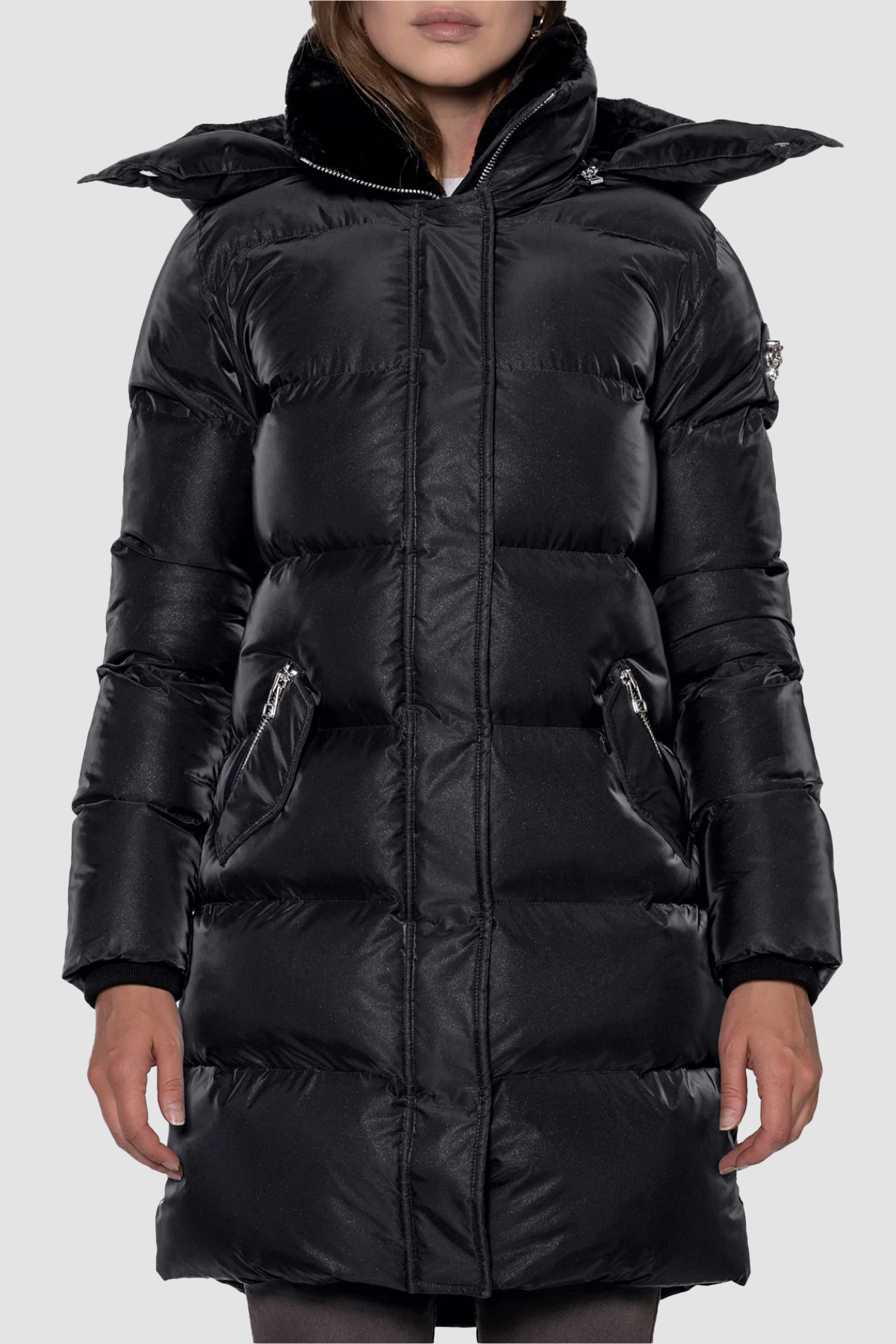 Woodpecker Womens Eco *Parka Penguin - Black Diamond