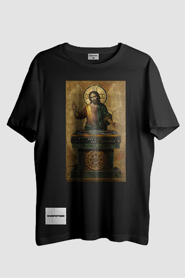 Our Father Unorthodox DJ Tee - Black