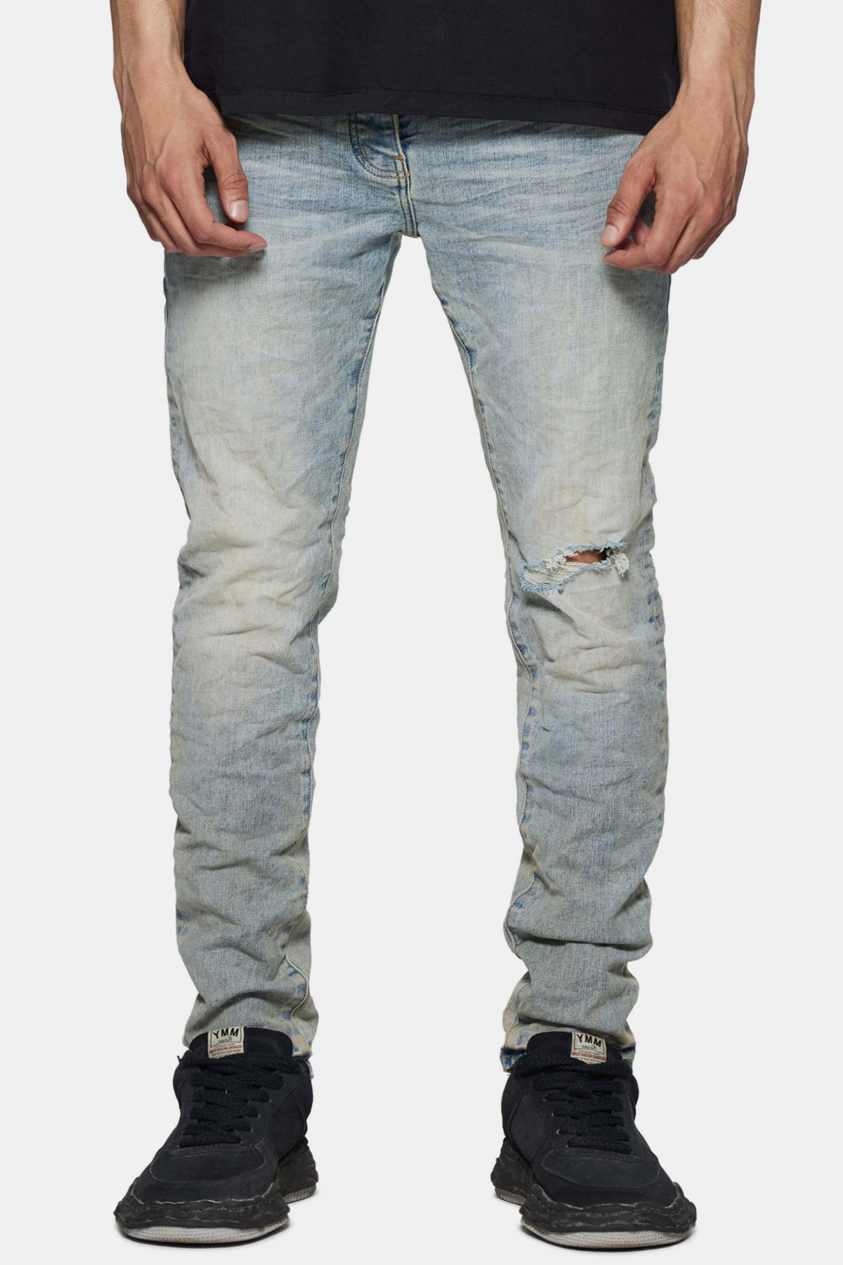 Purple Brand P001 Venice Sunbleached Jeans - Light Indigo