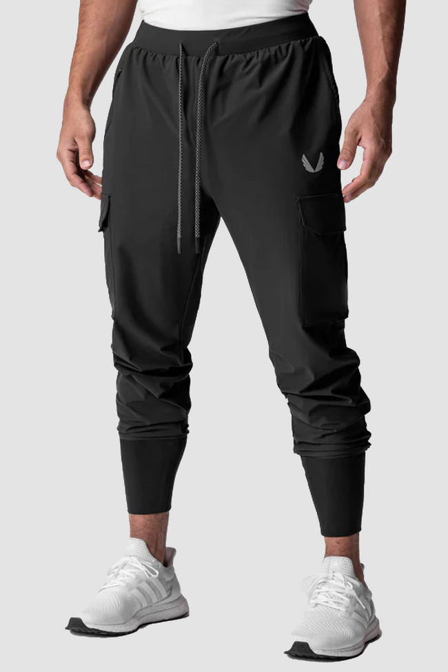 ASRV Tetra-Lite® Cargo High Rib Jogger - Black