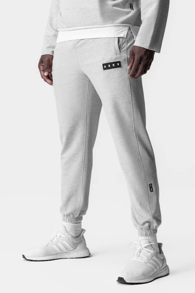 ASRV Micro Terry Joggers - Heather Grey