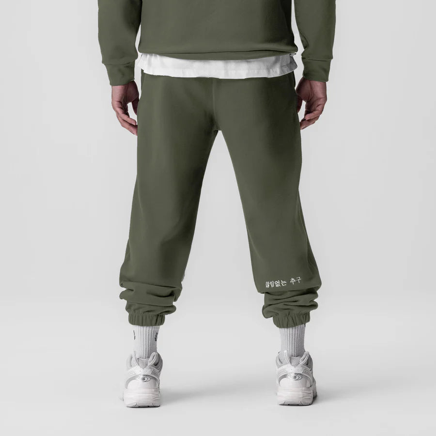 ASRV Oversized Tech-Terry™ Emblem Sweatpants - Olive