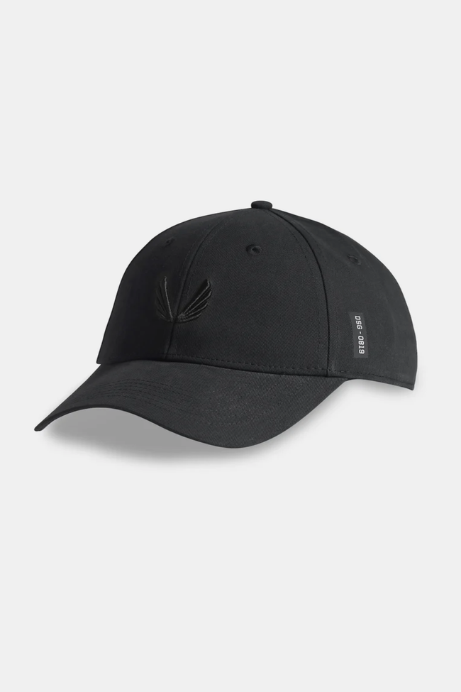 ASRV Sport Cap Wings - Black/Black