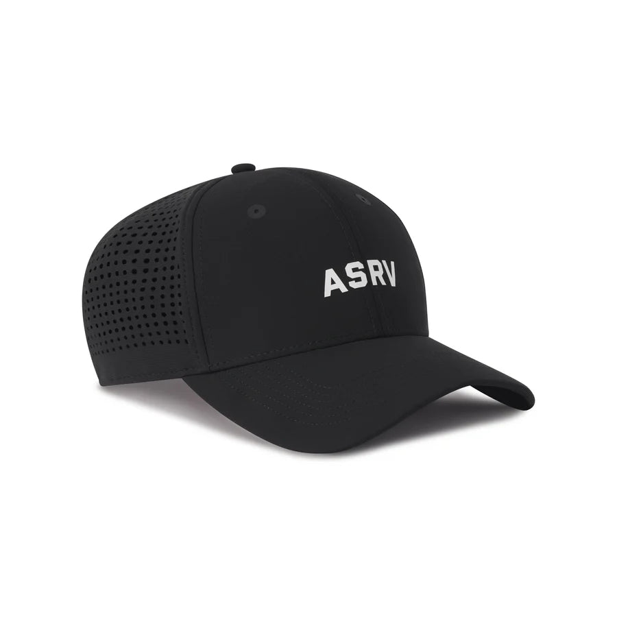 ASRV  TETRA-LITE® Sport Logo Cap - Black/White