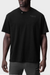 ASRV Tech Essential™ Brushed Wings Relaxed Tee - Black/Black