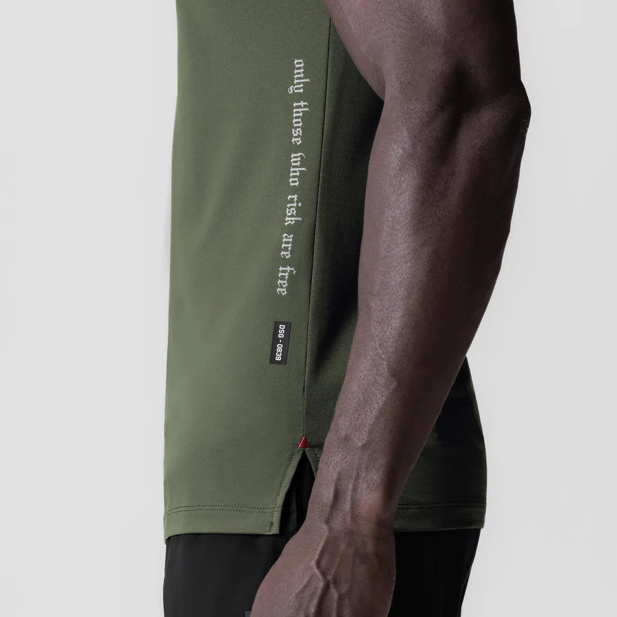 ASRV 3D-Lite™ 2.0 Fitted Tee - Olive